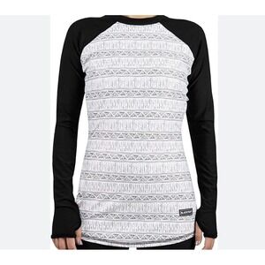 Blackstrap Pinnacle -Women's Small - LS - Crew Contoured Fit - Base layer Top -
